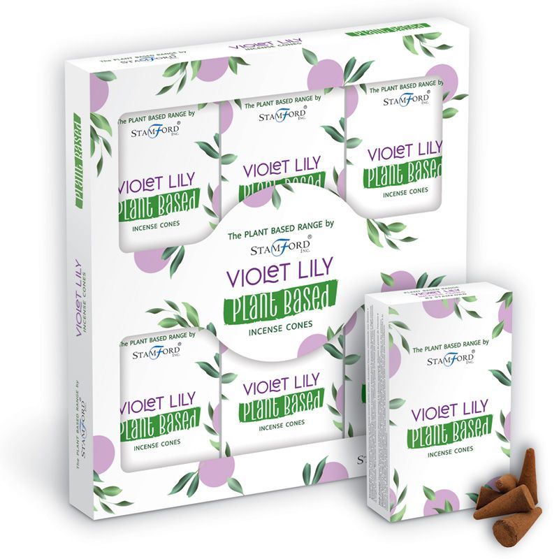 Violeta Lilly - Conos de Incienso a Base de Plantas