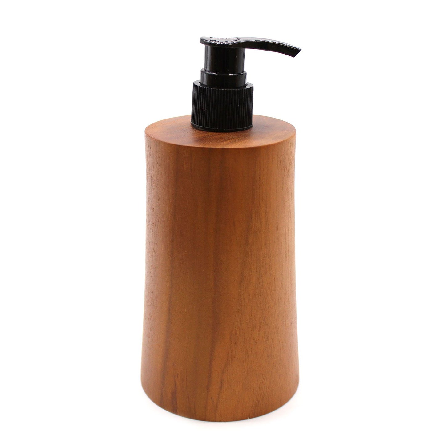 Dispensador de jabón de madera de teca natural - Elegance