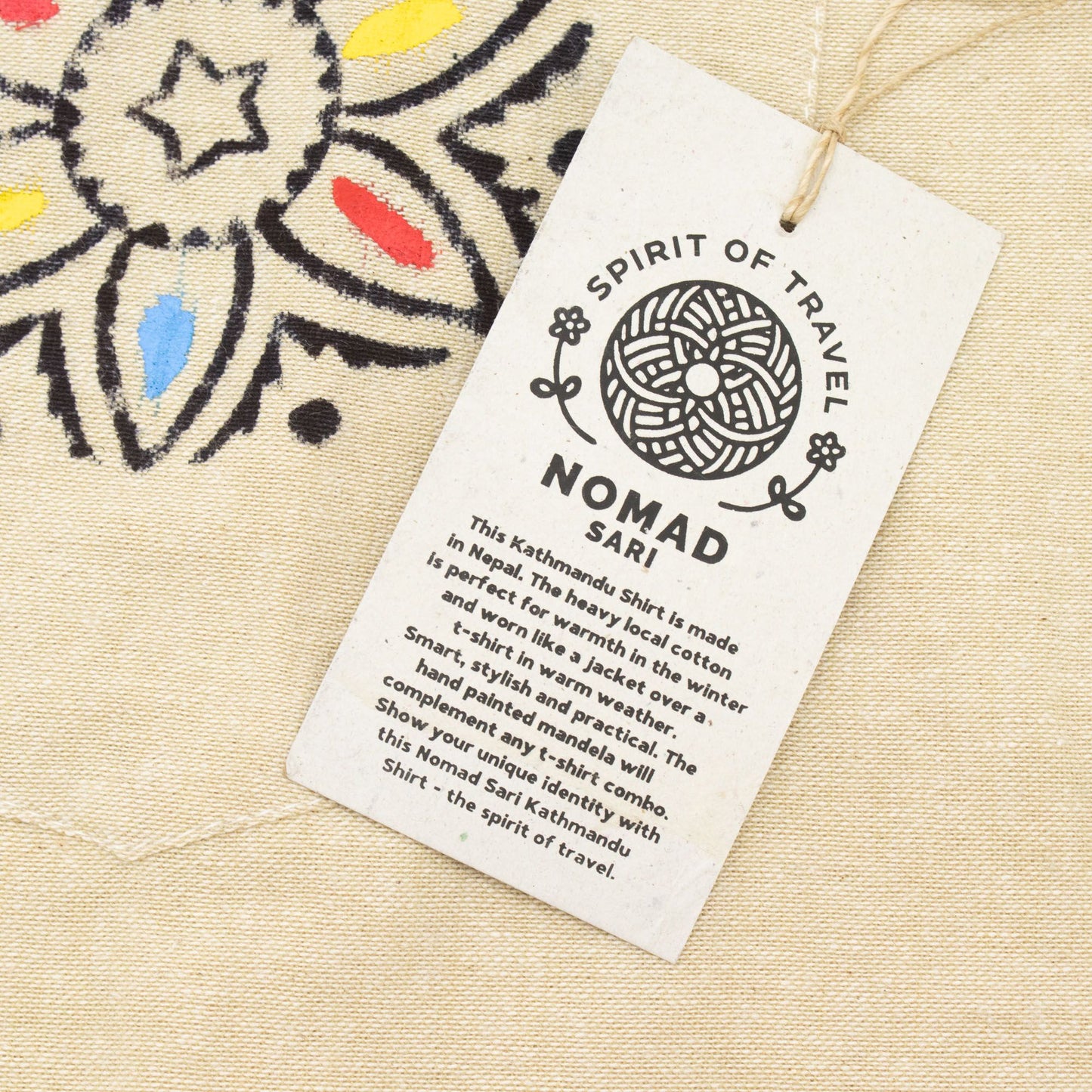 Camiseta Nomad Sari Kathmandu - Piedra - XXL