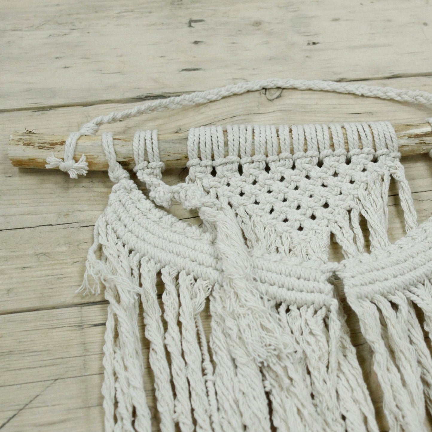 Tapiz de Macramé - Fuerza de la naturaleza