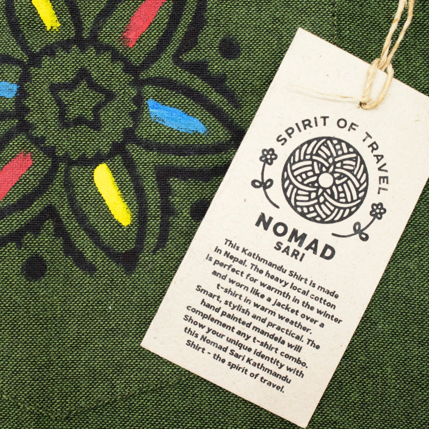 Camisa Nomad Sari Kathmandu - Verde Bosque - XL