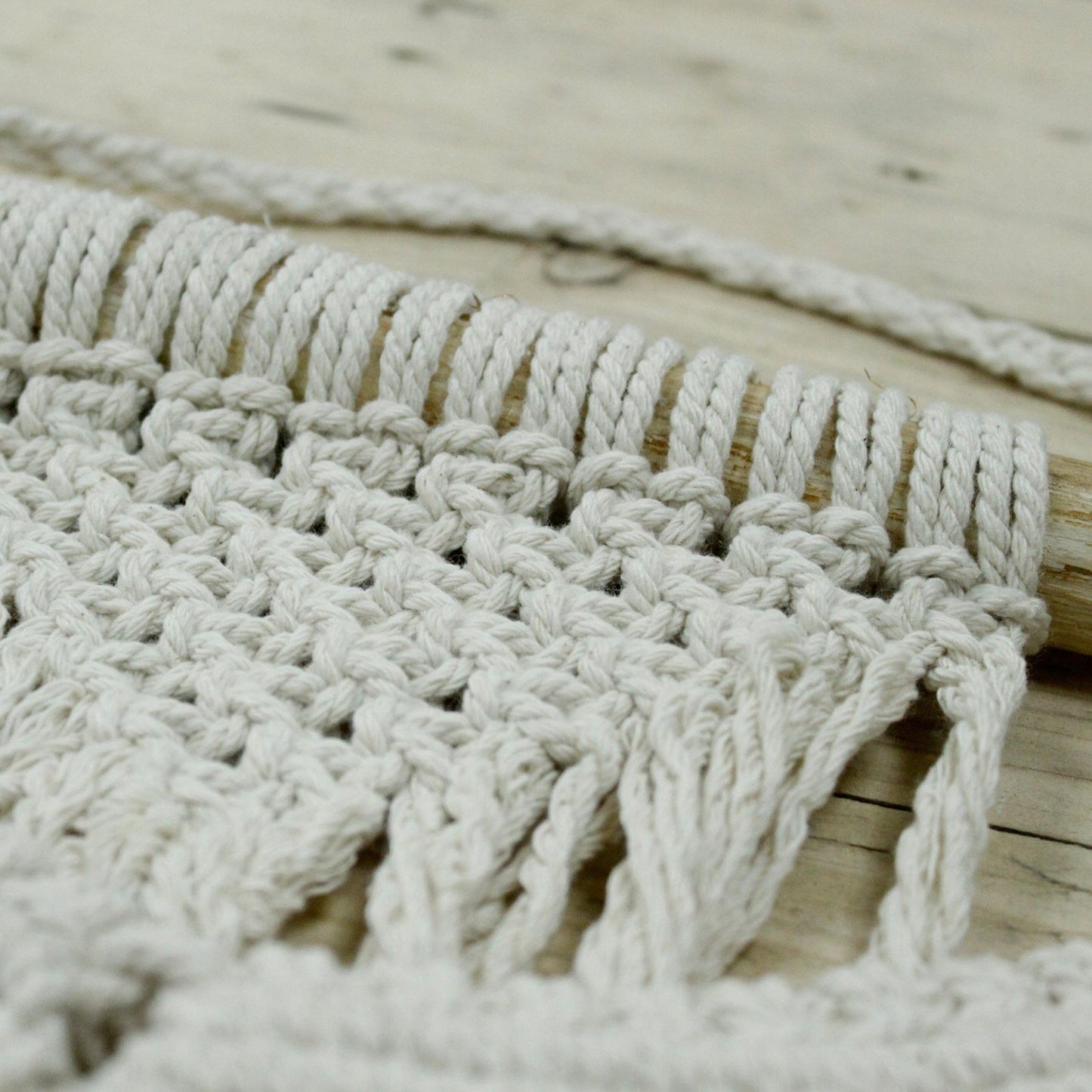 Tapiz de Macramé - Fuerza de la naturaleza