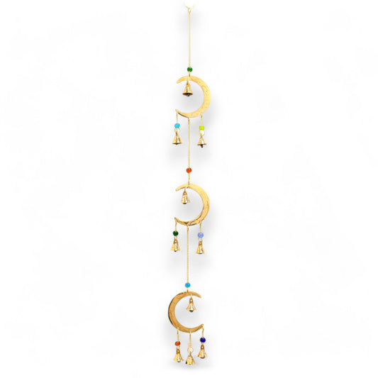 Campanas Indias - Lunas - 6.5x63cm