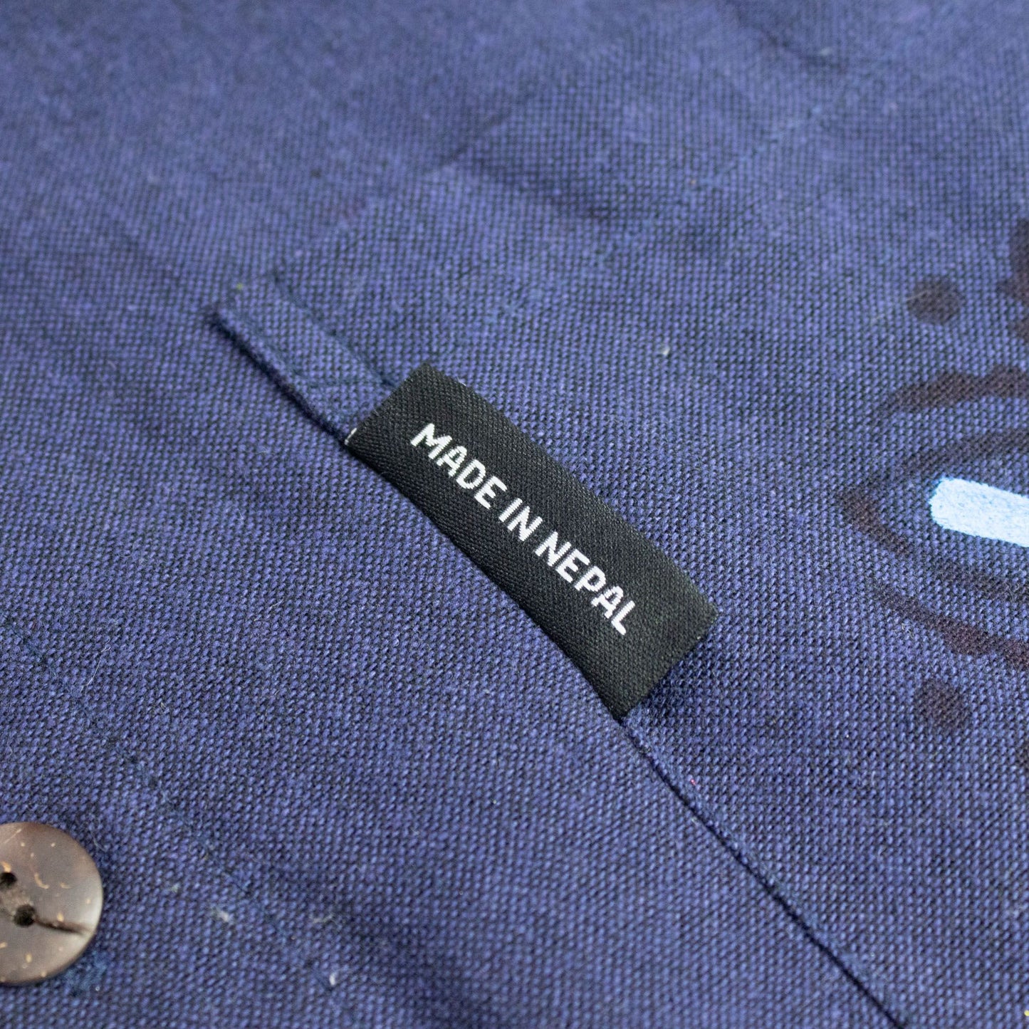 Nomad Sari Kathmandu Camisa - Índigo - Mediano
