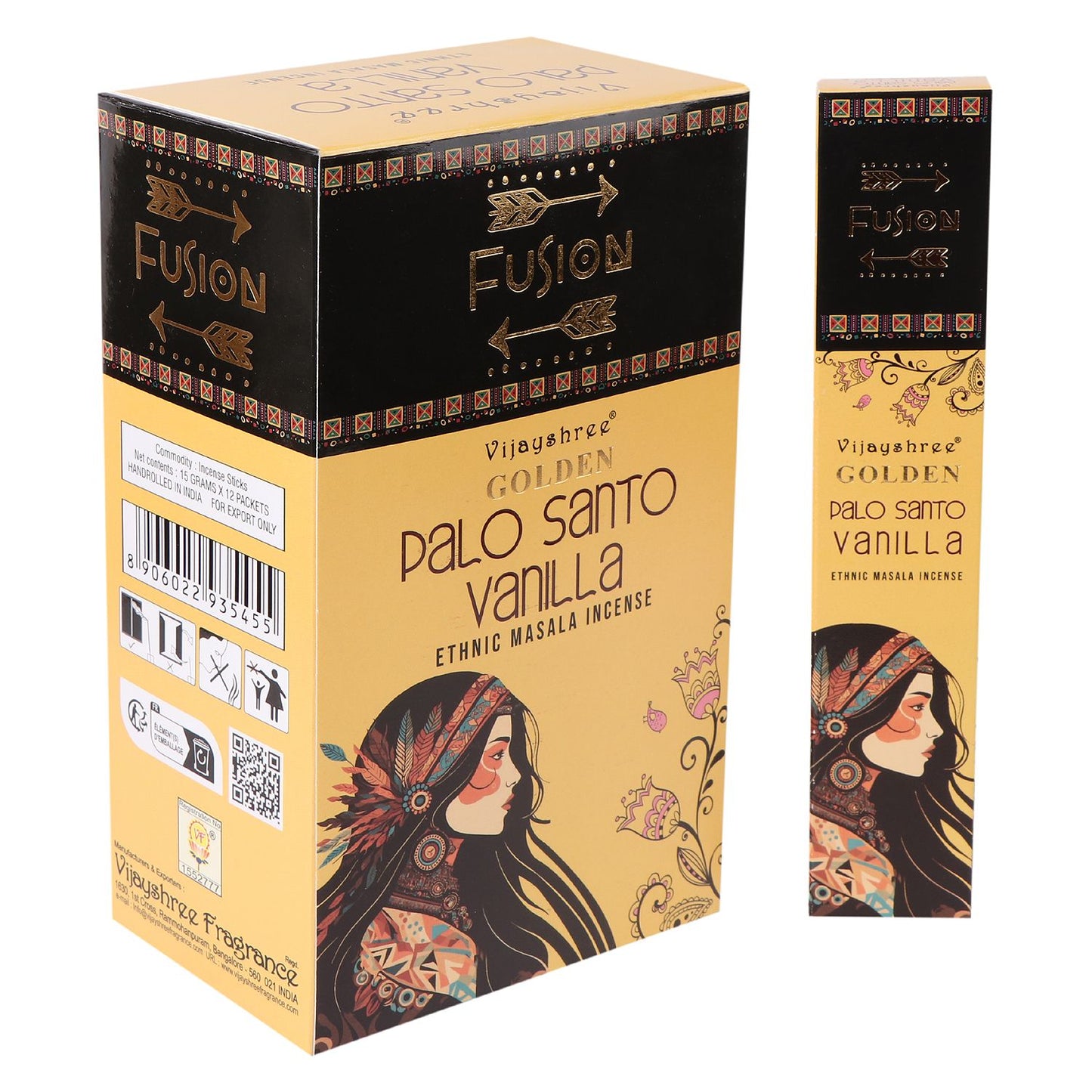 Palo Santo y Vainilla - Fusión Dorada