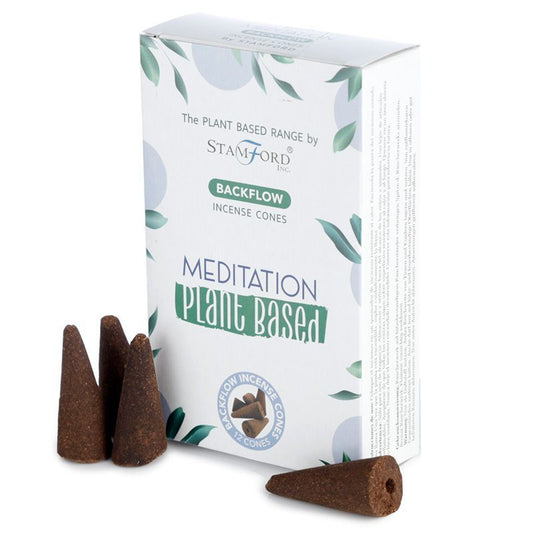 Meditación - Conos de Incienso de Reflujo a Base de Plantas