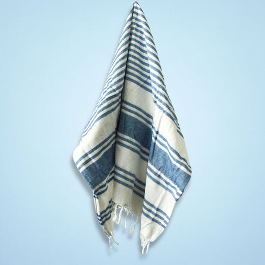 Toalla Spa Hammam - Azul Océano - 90x170cm