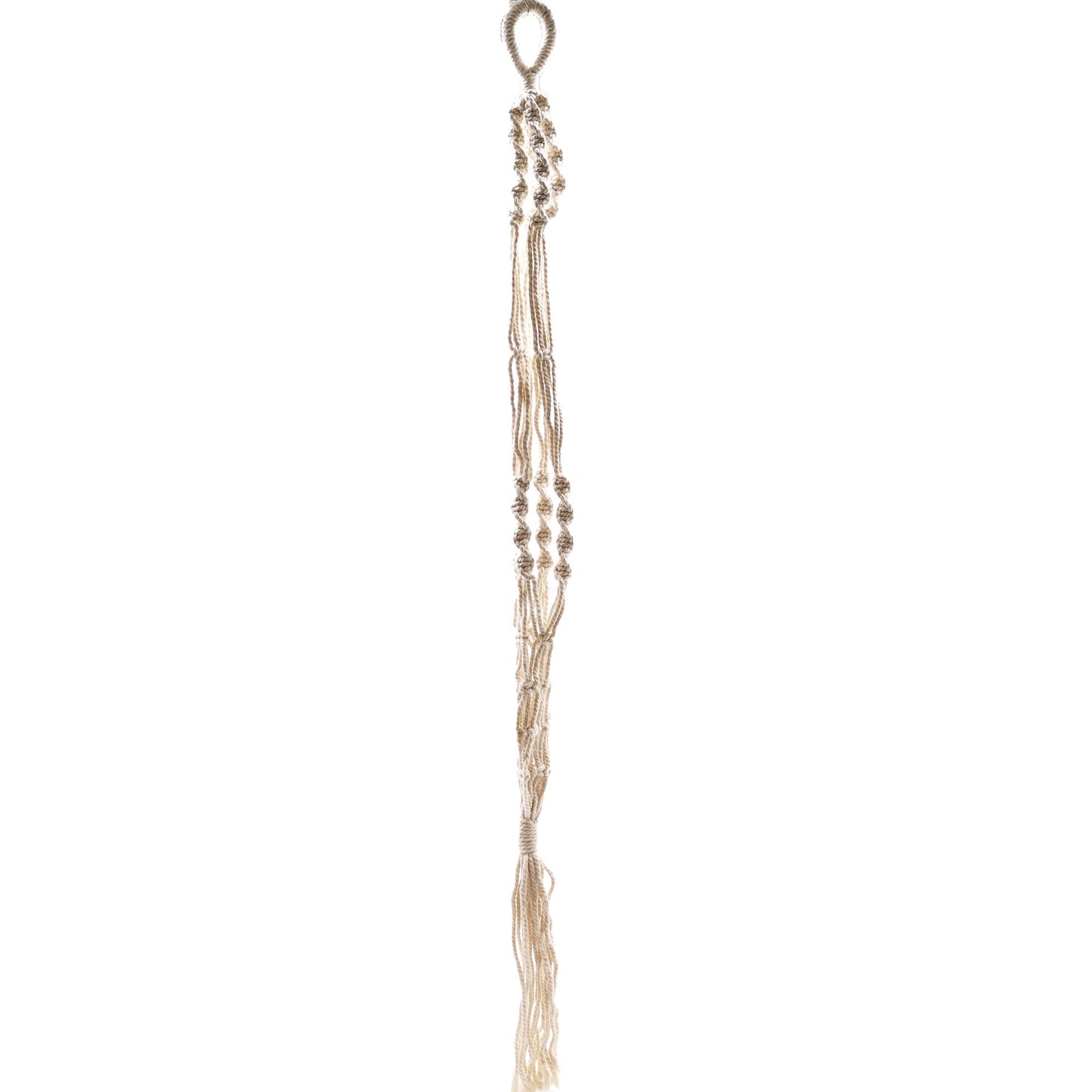 Macetero de Macrame - Gran - Extra largo