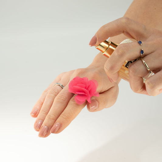 15 Anillos difusores color Rosa