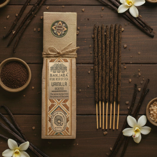 Vainilla · Varillas de Incienso de Resina natural para un Ambiente Sofisticado