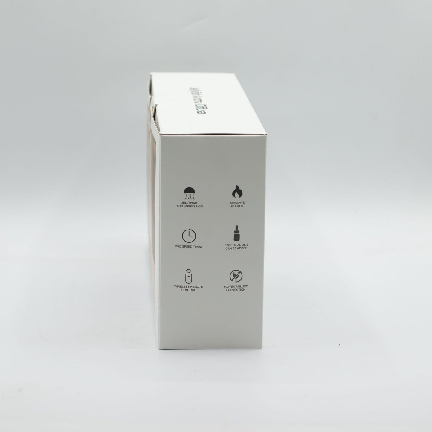 Difusor de aromas modelo barco y LED que cambia de color