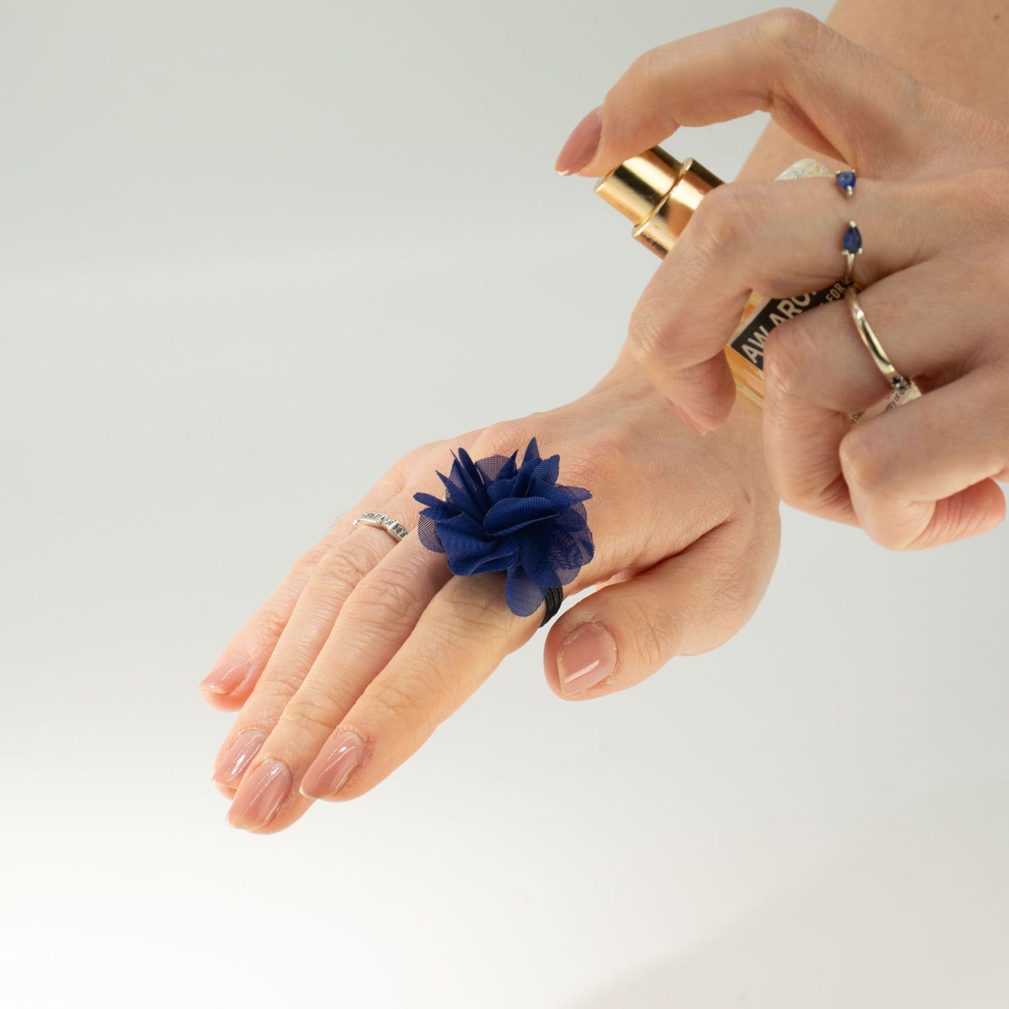 15 Anillos difusores color Azul marino