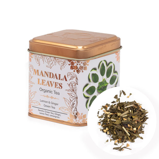 Té Verde Ecológico Clásico con Limón y Jengibre - Sencha Japonés - 50 g