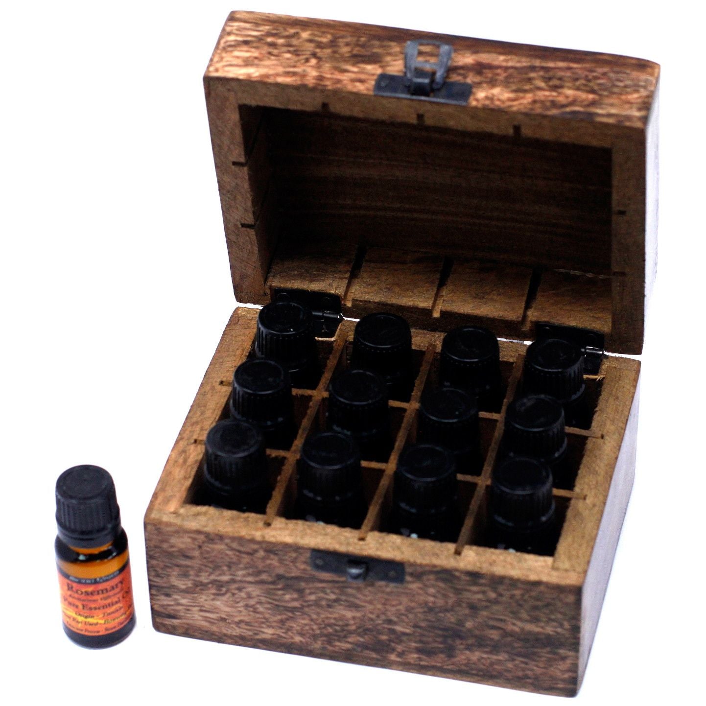 Caja de Aromaterapia Siete Flores - 12 Compartimentos