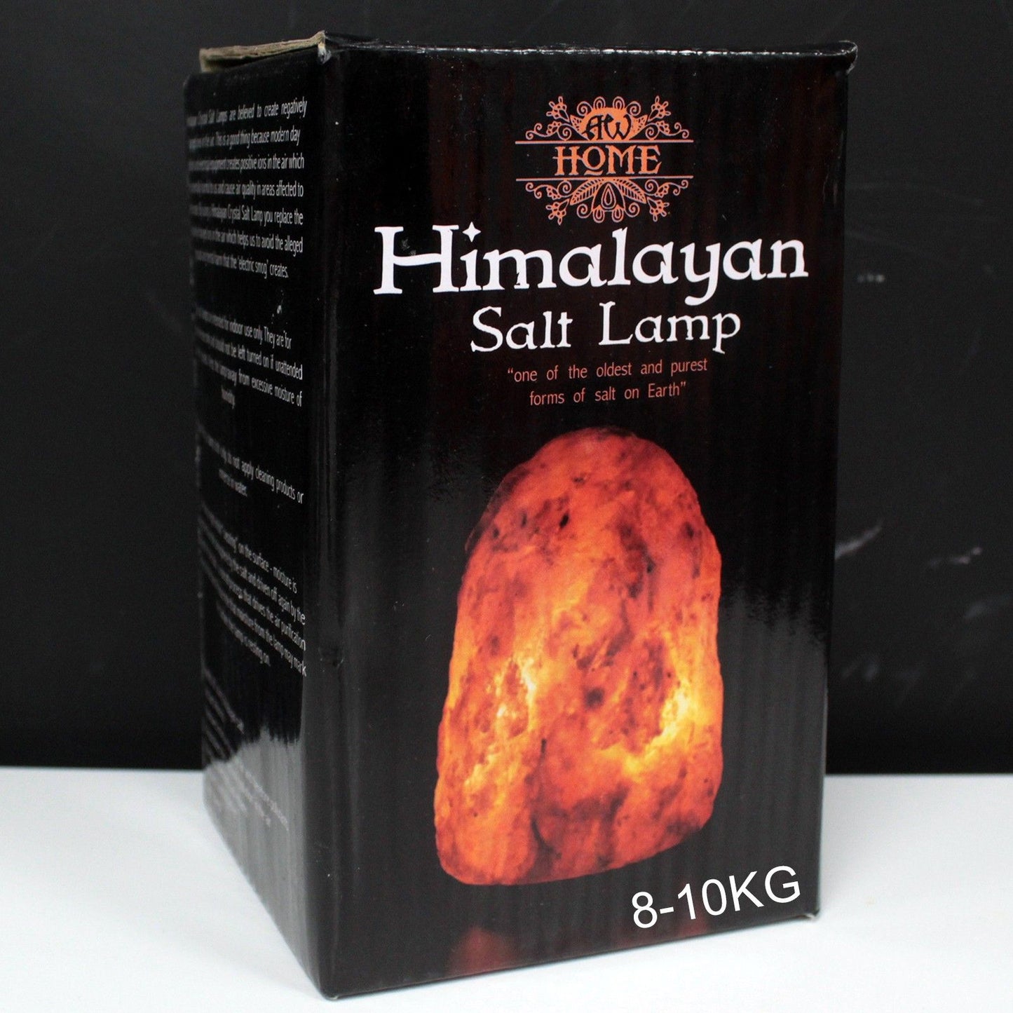 Lámpara de Sal del Himalaya 8-10kg Piedra Natural Tallada a Mano