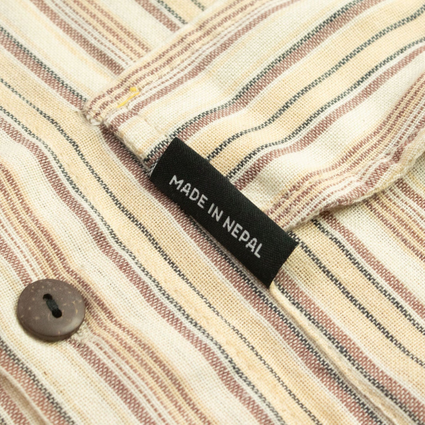 Nomad Sari Camisa de abuelo - marrón beige - XL
