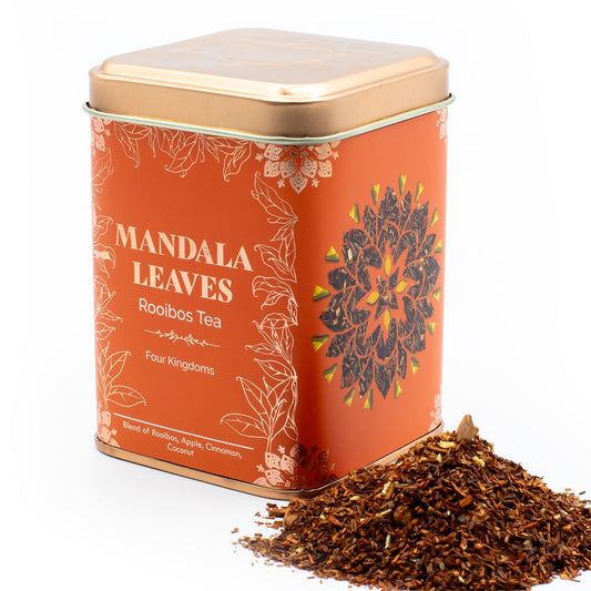 Té Rooibos Cuatro Reinos - Rooibos con Manzana, Canela y Coco - 50 g