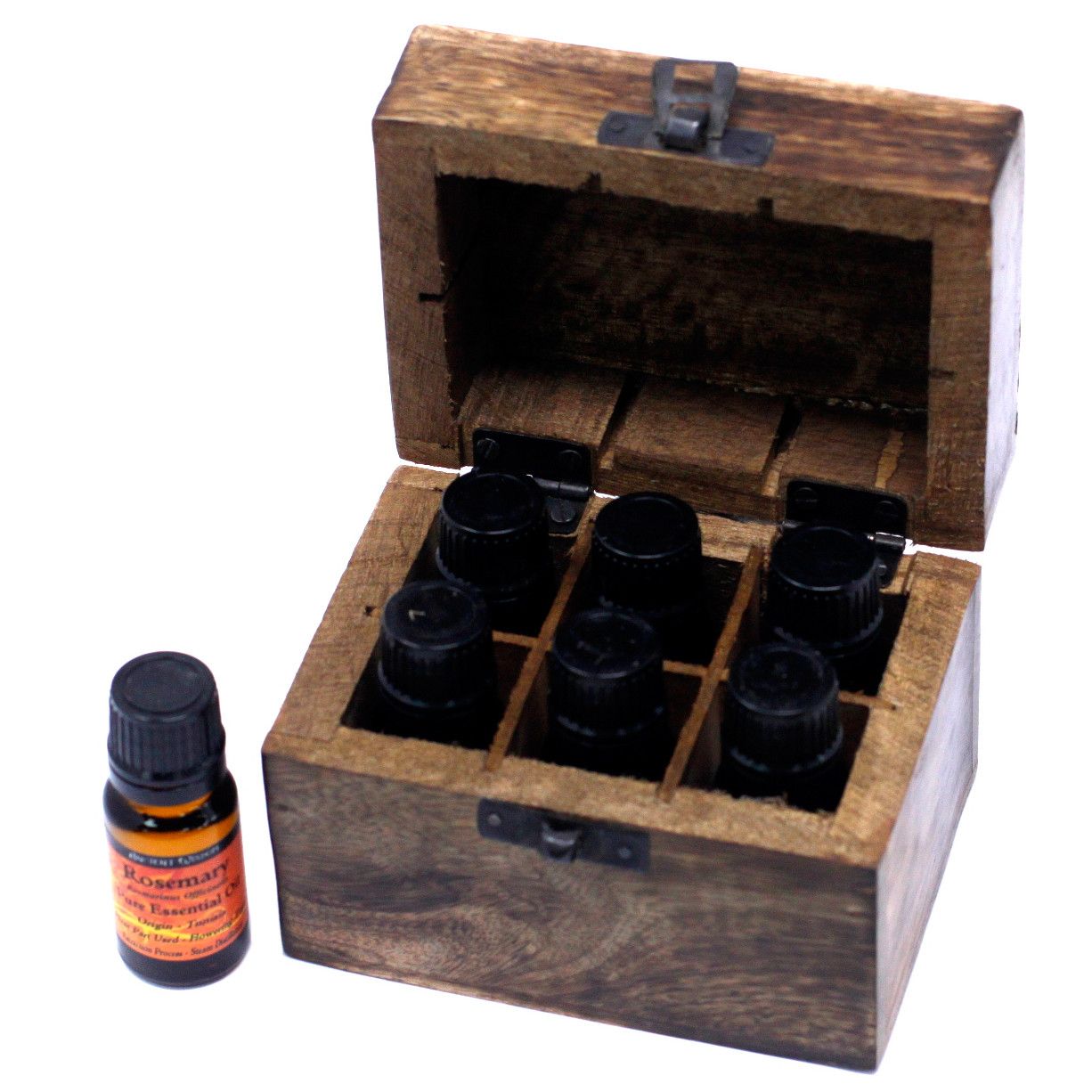 Caja de Aromaterapia Flor - 6 Compartimentos