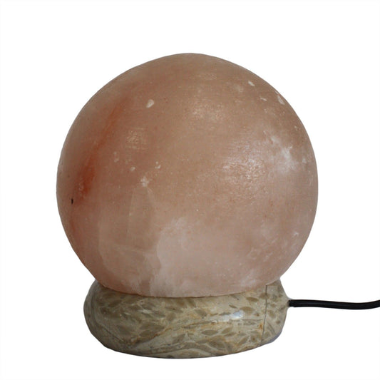 Lámpara de Sal del Himalaya Bola Multicolor 8cm USB