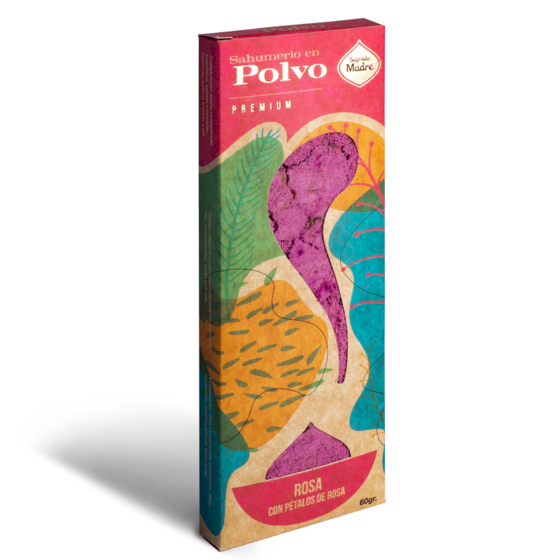 Rosa · Incienso premium en polvo